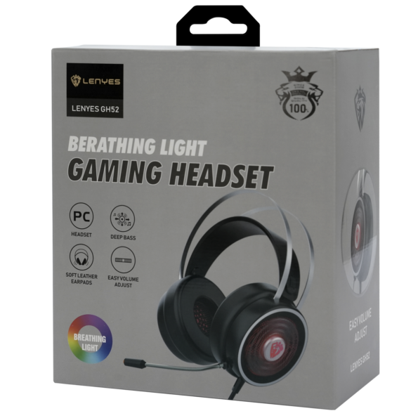 Audífonos Gaming Headset GH52 de Lenyes