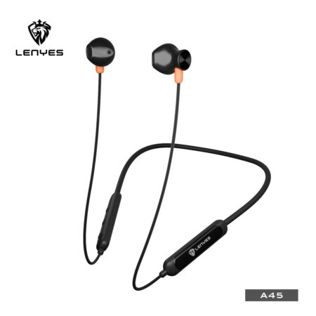Audífonos Bluetooth Lenyes A45 – HiFi Sound, 2 en 1, 10h de Duración + Conexión Dual