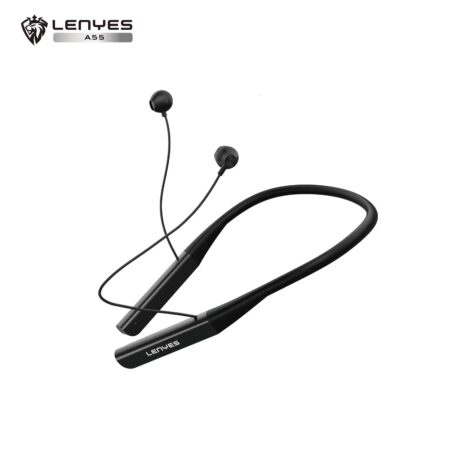 Audífonos Deportivos Bluetooth Lenyes A55 – 100H de Batería, Latencia Baja, IPX4 + Chip Amplificado