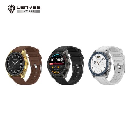 Smartwatch Lenyes LW229 – Llamadas Inalámbricas, Pantalla 1.39” HD + Diseño Elegante IPX7