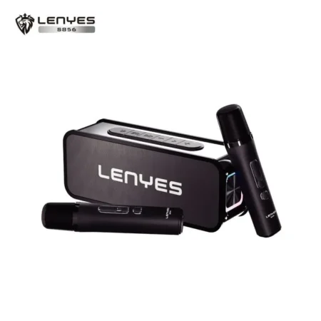 Parlante Bluetooth Karaoke Lenyes S856 – 40W a 120W, Micrófonos + Batería 5200mAh