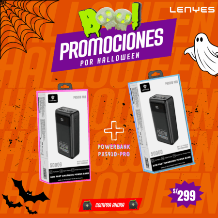 Promocion Combo Exclusivo 2 Powerbank PX591 PRO a 299 soles