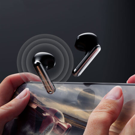 Audífonos Bluetooth Serene X con cancelación híbrida ANC + ENC, Bluetooth 5.4 y app Lenyes Audio